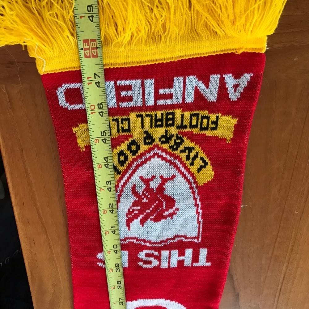 Liverpool FC 'This Is Anfield' Red & Yellow Scarf - Picture 8 of 11